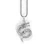 Luxoia - Thomas Sabo Halskette mit Drachen Anhänger Silber geschwärzt - KE2274-637-21-L50V
