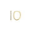 Luxoia - Blush Lab Diamonds Ohrringe 14k Gelbgold - LG7008Y