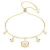 Luxoia - Swarovski Magic Bracelet Mixed cuts Snowflake White 18K gold finish - 5757800
