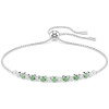 Luxoia - Swarovski Braccialetto Matrix Taglio Round Verde Placcato rodio - 5758987