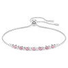 Luxoia - Swarovski Braccialetto Matrix Taglio Round Rosa Placcato rodio - 5763042