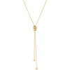 Luxoia - Ania Haie Gold Twisted Rope Lariat Halskette - N072-07G