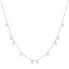 Luxoia - Ania Haie Silver Droplet Station Halskette - N074-08H