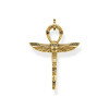 Luxoia - Thomas Sabo Anhänger Ankh mit Skarabäus vergoldet - PE778-414-39
