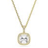 Luxoia - Swarovski Pendentif Una Angelic Taille coussin Blanc Doré à l’or 18 carats - 5764761