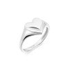Luxoia - Ania Haie Silver Heart Hunter Ring - R057-02H