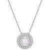 Luxoia - Swarovski Collier Sublima Taille ronde Blanc Métal rhodié - 5738246