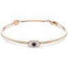 Luxoia - Swarovski Symbolica Bangle Eye Multicolored Rose gold tone plated