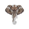 Luxoia - Seinerzeit Kumba Elefanten Anhänger/Brosche - SZA-3990-416