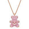 Luxoia - Swarovski Teddy Necklace Bear Pink Rose gold-tone plated - 5642976