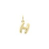 Luxoia - Xenox H Letter Bold Charm - XS10451G/H