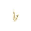 Luxoia - Xenox V Letter Bold Charm - XS10451G/V