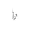 Luxoia - Xenox V Letter Bold Charm - XS10451W/V