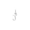 Luxoia - Xenox J Letter Italic Charm - XS10452W/J