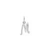 Luxoia - Xenox M Letter Italic Charm - XS10452W/M