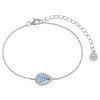 Luxoia - Xenox Fancy Cut Silver Armband - XS6079