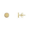 Luxoia - Xenox Classic Circle Gold Ohrringe - XS6090G