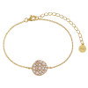 Luxoia - Xenox Classic Circle Gold Armband - XS6095G