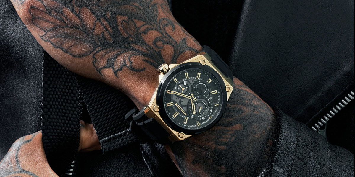 police men's watches