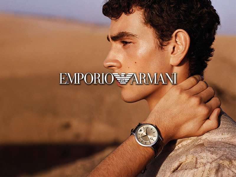 emporio armani watches & jewellery